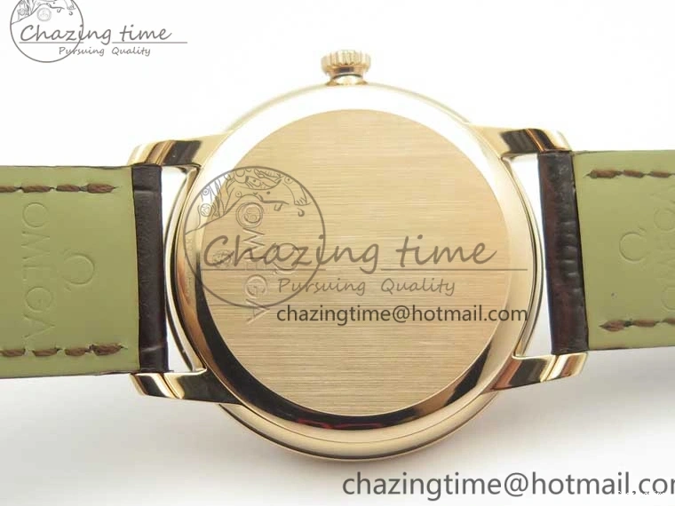 0507 Practical De Ville RG MKF 1:1 Best Edition Silver Dial RG Markers on Brown Leather Strap MIYOTA 9015 V 8049